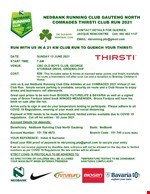 2021 June 13 Comrades Club Run 